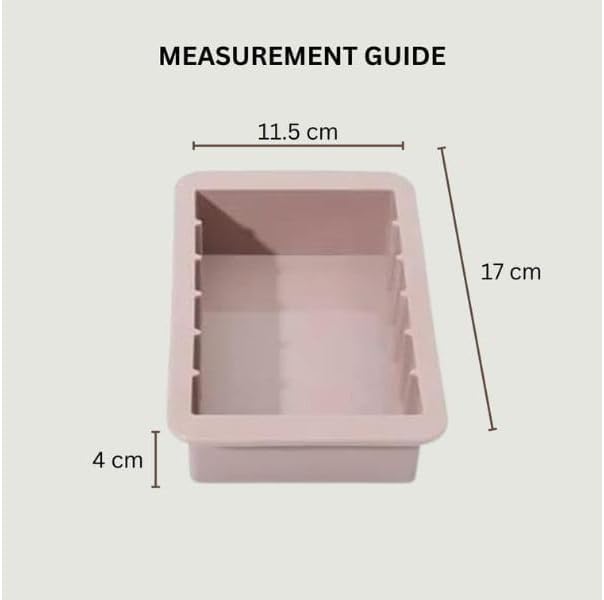 1L Silicone Butter Mold with Lid