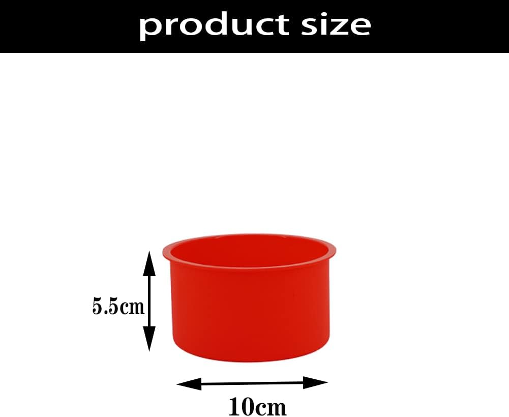 Silicone Cake Pans – 6-Piece Set