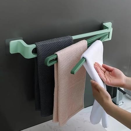 خطافات لاصقة للمناشف والحقائب