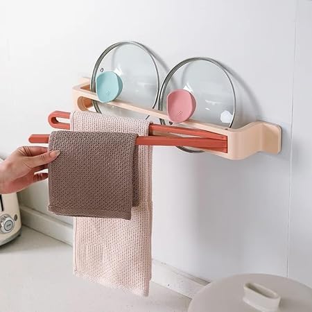 خطافات لاصقة للمناشف والحقائب
