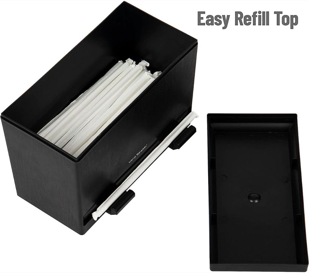 200-Capacity Straw Dispenser