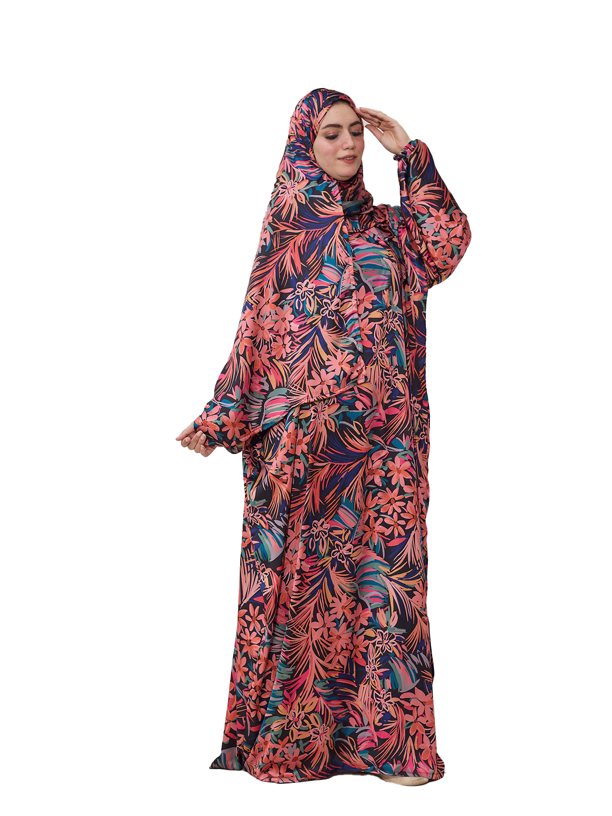 Vibrant Tropical Floral Prayer Esdal