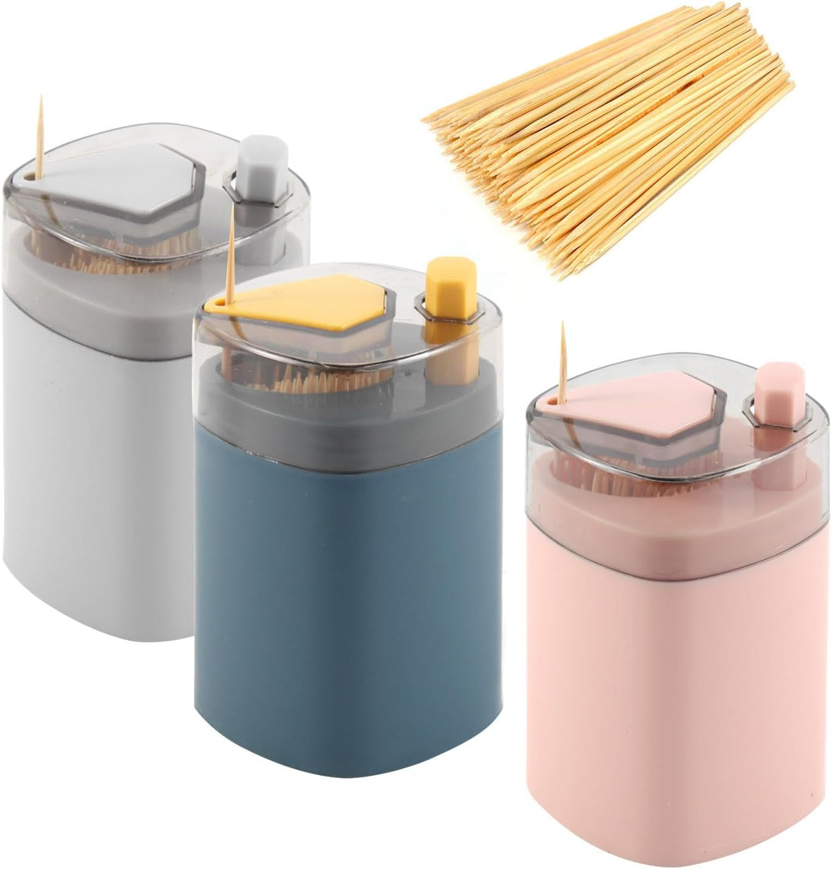 Toothpick Dispenser Set – 3 Pack