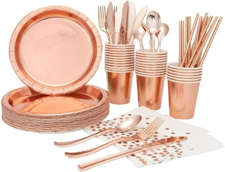 Paper Tableware Set – 25 Guests
