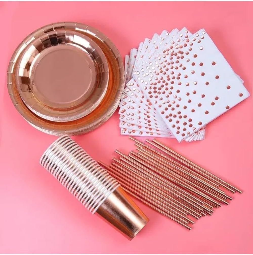 Paper Tableware Set – 25 Guests