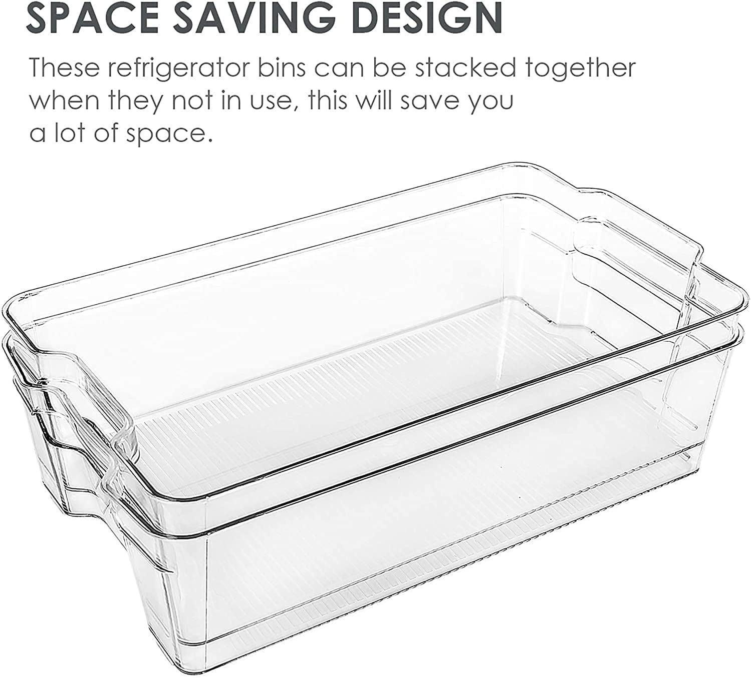 Large Plastic Storage Bin – Model A