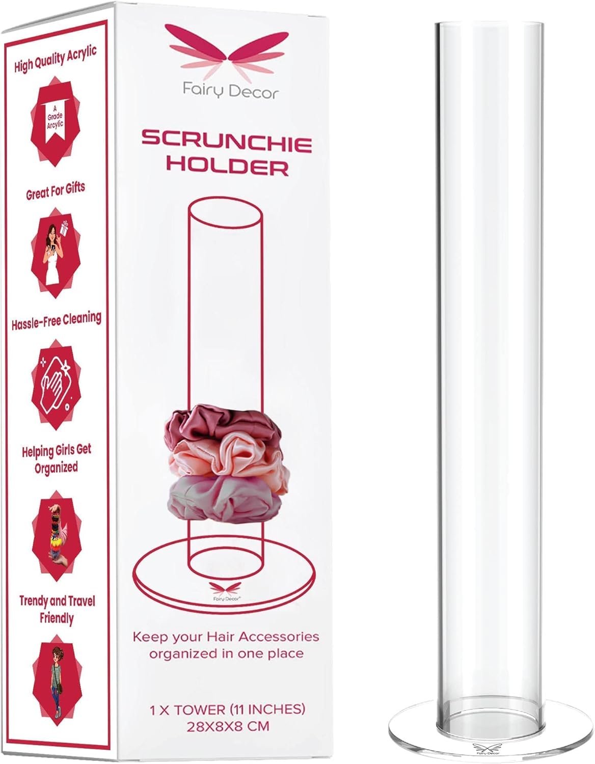 Hair Scrunchie Organizer – Stylish & Practical