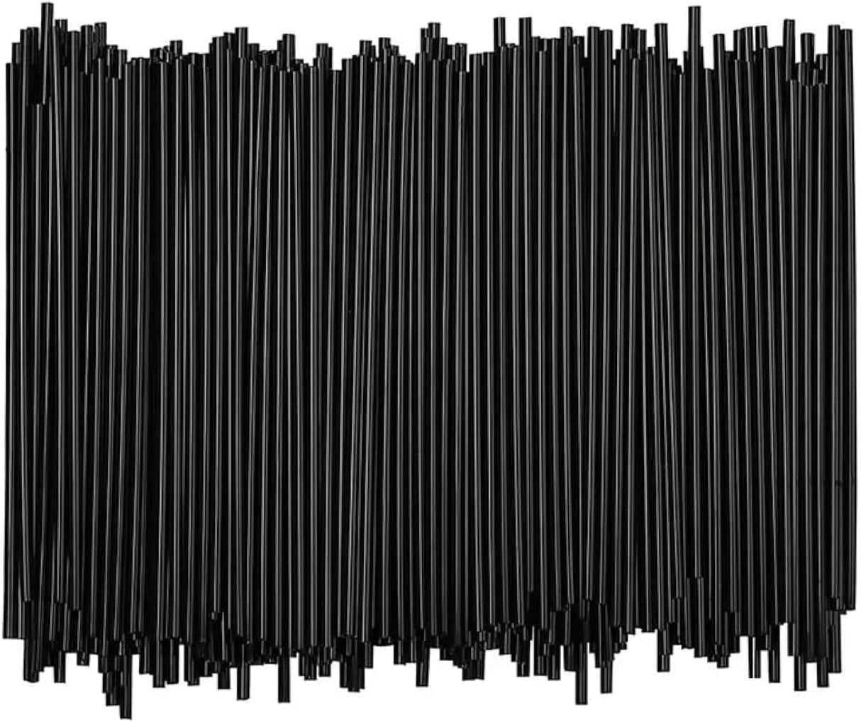 1000-Pack Black Coffee Stir Straws