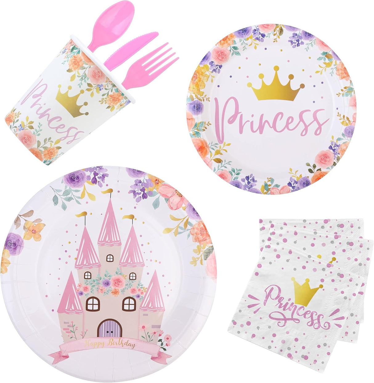 Princess Party Supplies for Girls