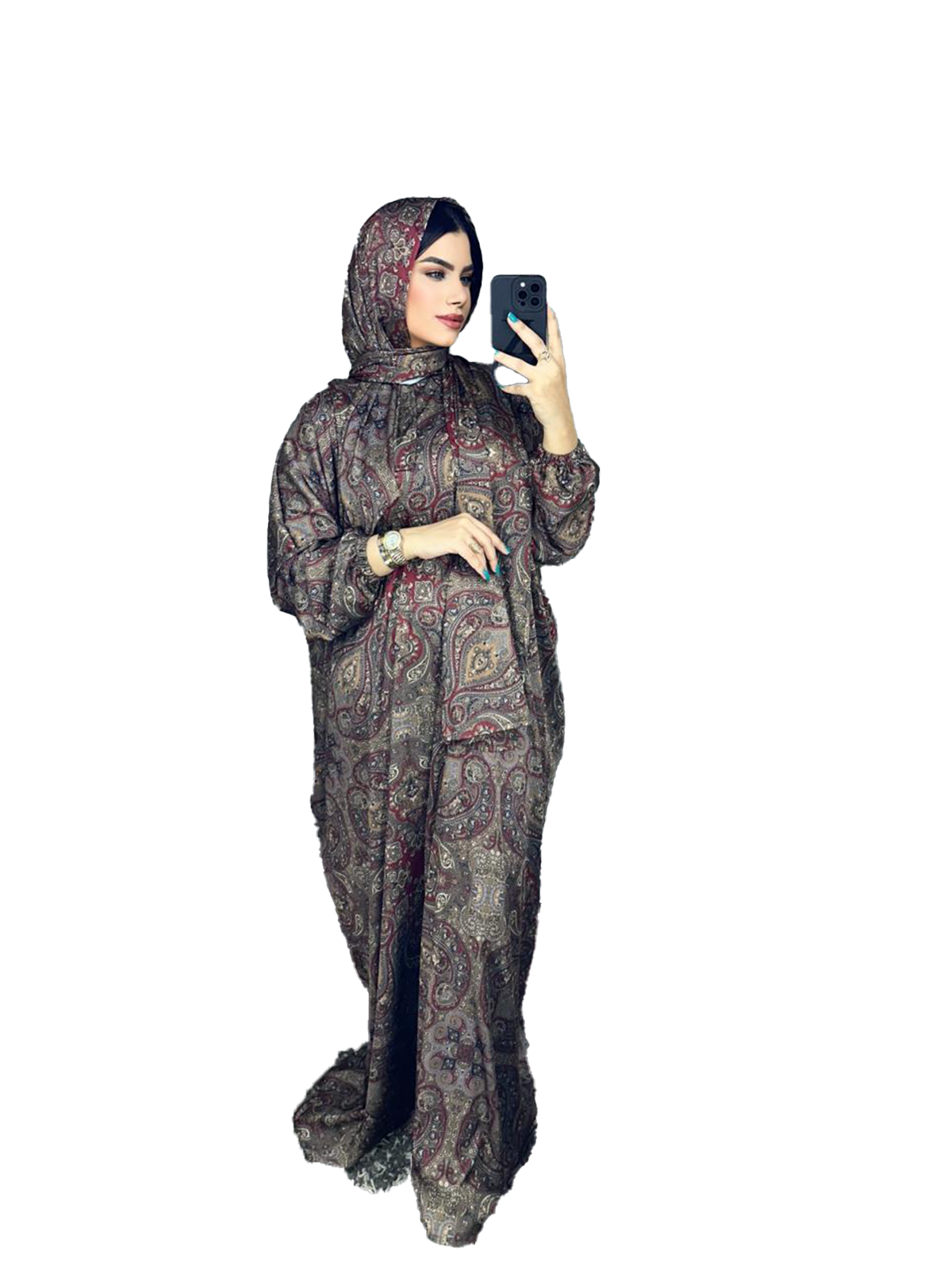 Warm Earthy Paisley Print Esdal