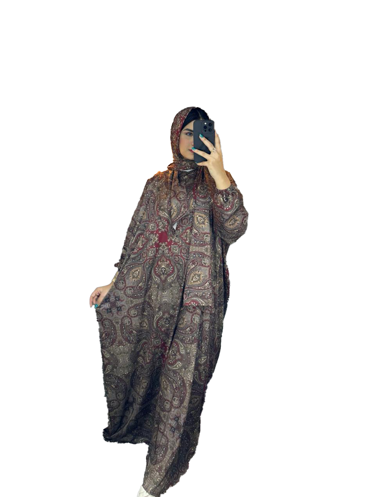 Warm Earthy Paisley Print Esdal