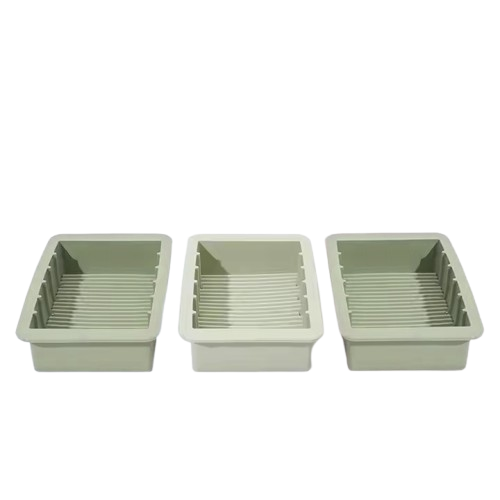 1L Silicone Butter Mold with Lid