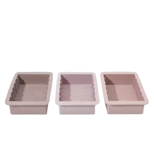 1L Silicone Butter Mold with Lid