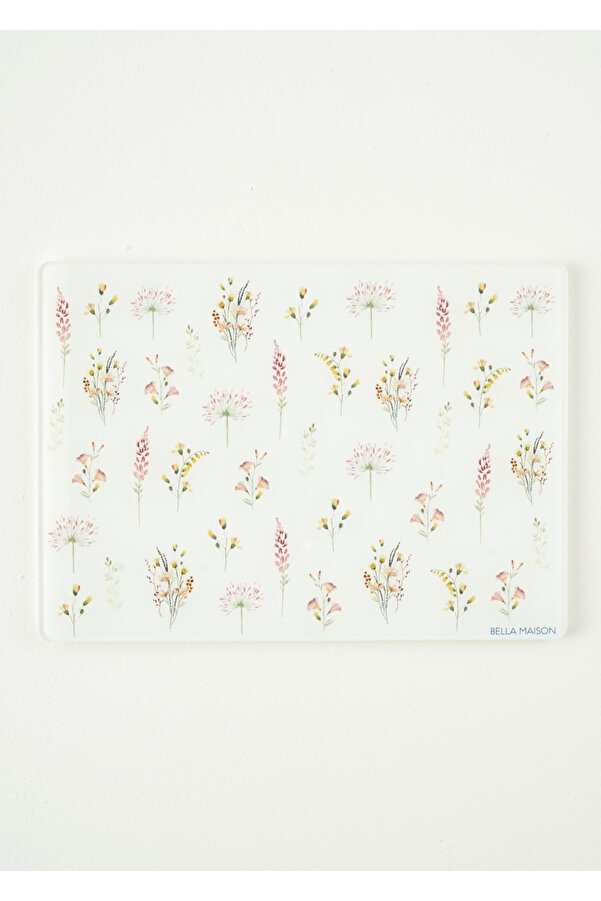 Flores Glass Cutting Board (35x25 cm)