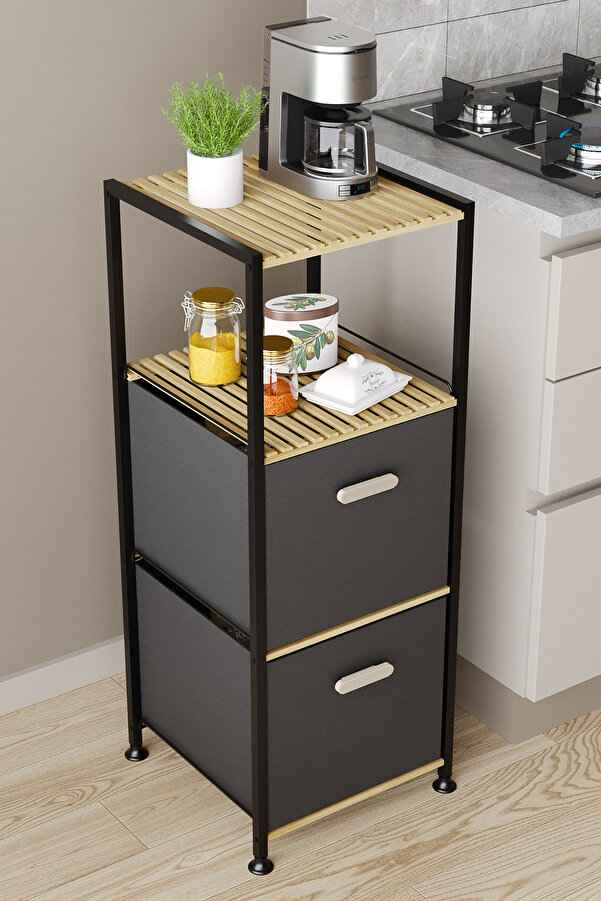 3 Katli Cok Amacli 2 Cekmeceli Kitchen Organizeri Cekmeceli Organizer Cabinet Kitchen Shelf