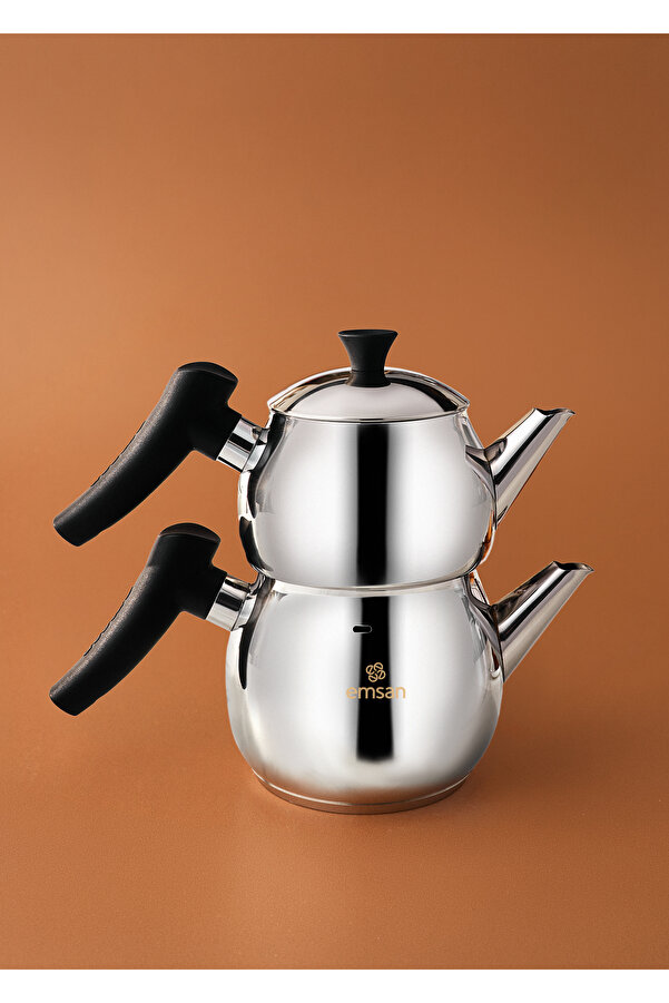 Emsan Alim Mini Boy Stainless Steel Kettle Set