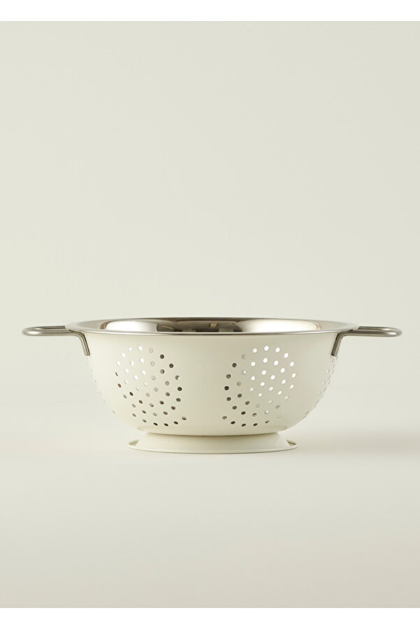 Giza Steel Strainer White (35,5x28x11,8 cm)