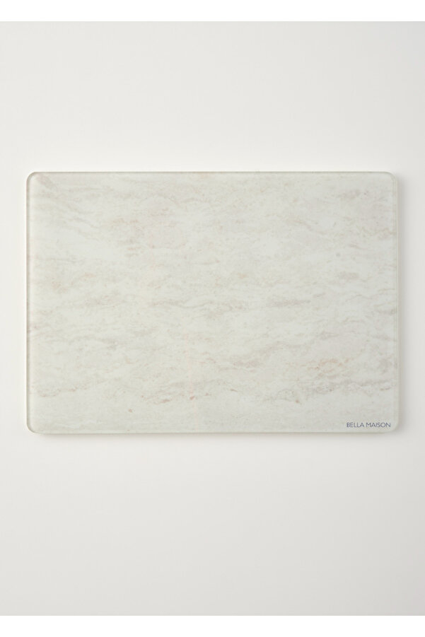 Marbella Glass Cutting Board Ekru (35x25 cm)
