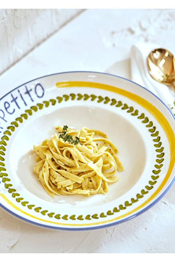 Lemoncello Porcelain Pasta Plate (27 cm)