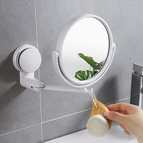 Adjustable Magnifying Bathroom Mirror
