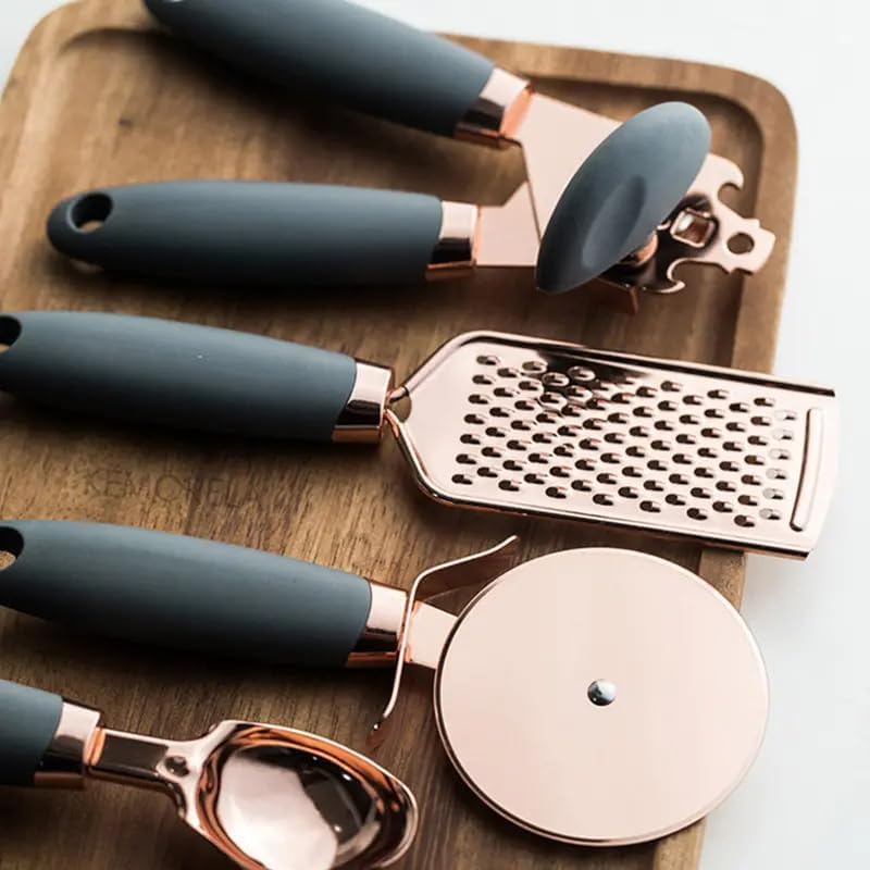 Copper-Coated Cooking Utensil Set – 7 Piece