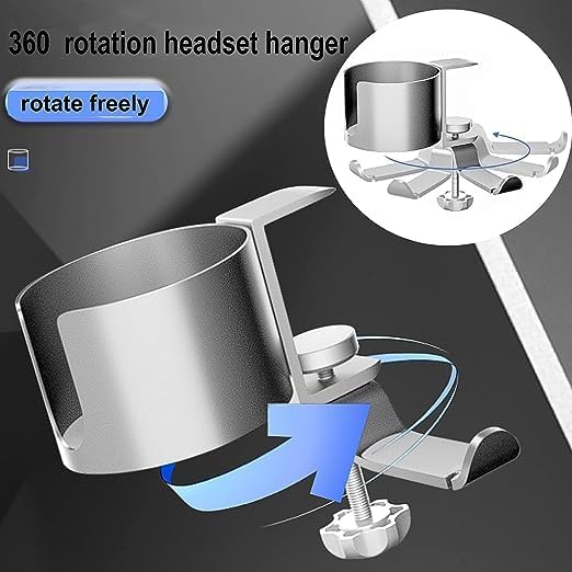 2 in 1 Desk Mug Holder with Headphone HOLDER