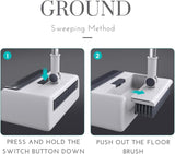 3-in-1 Dustpan & Brush Combo