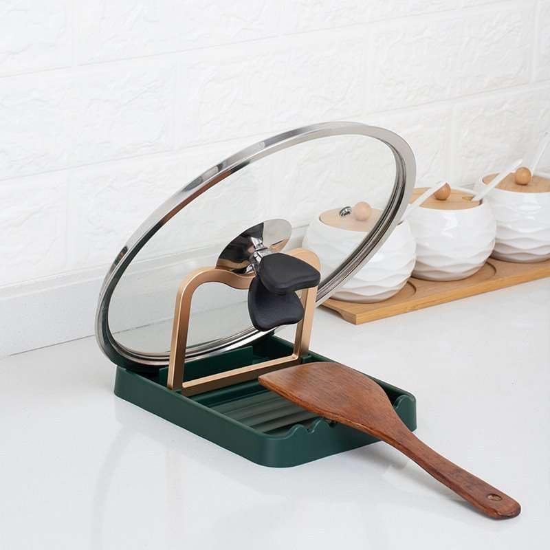 Spoon Rest & Lid Holder Combo
