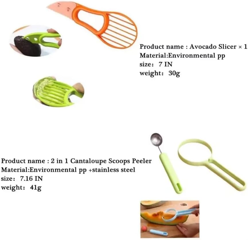 Fruit Slicer Peeler Set