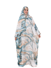 Turquoise Marble Esdal - Elegant Design with Soft, Breathable Fabric