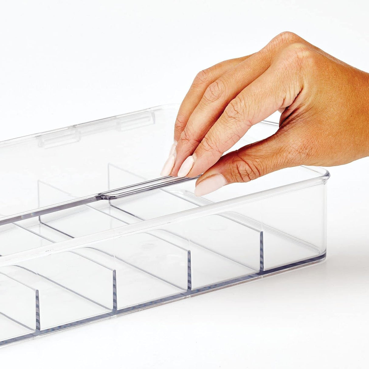 5-Section Stackable Storage Bin