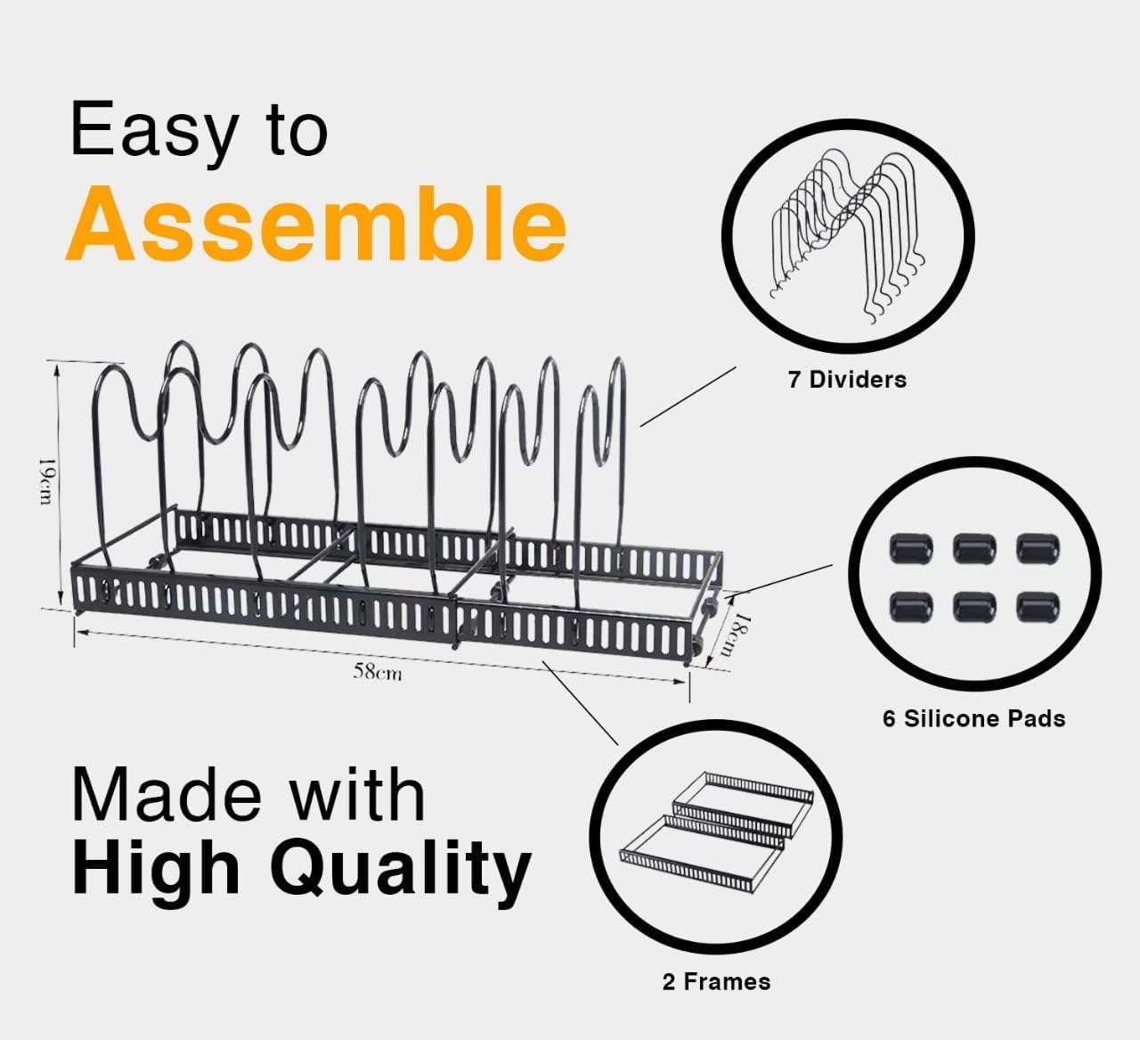 Pans Organizer Rack