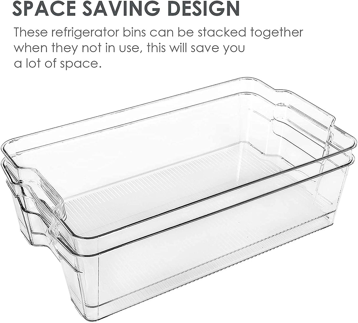 Large Plastic Storage Bin – Model A