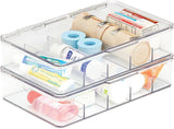 5-Section Stackable Storage Bin