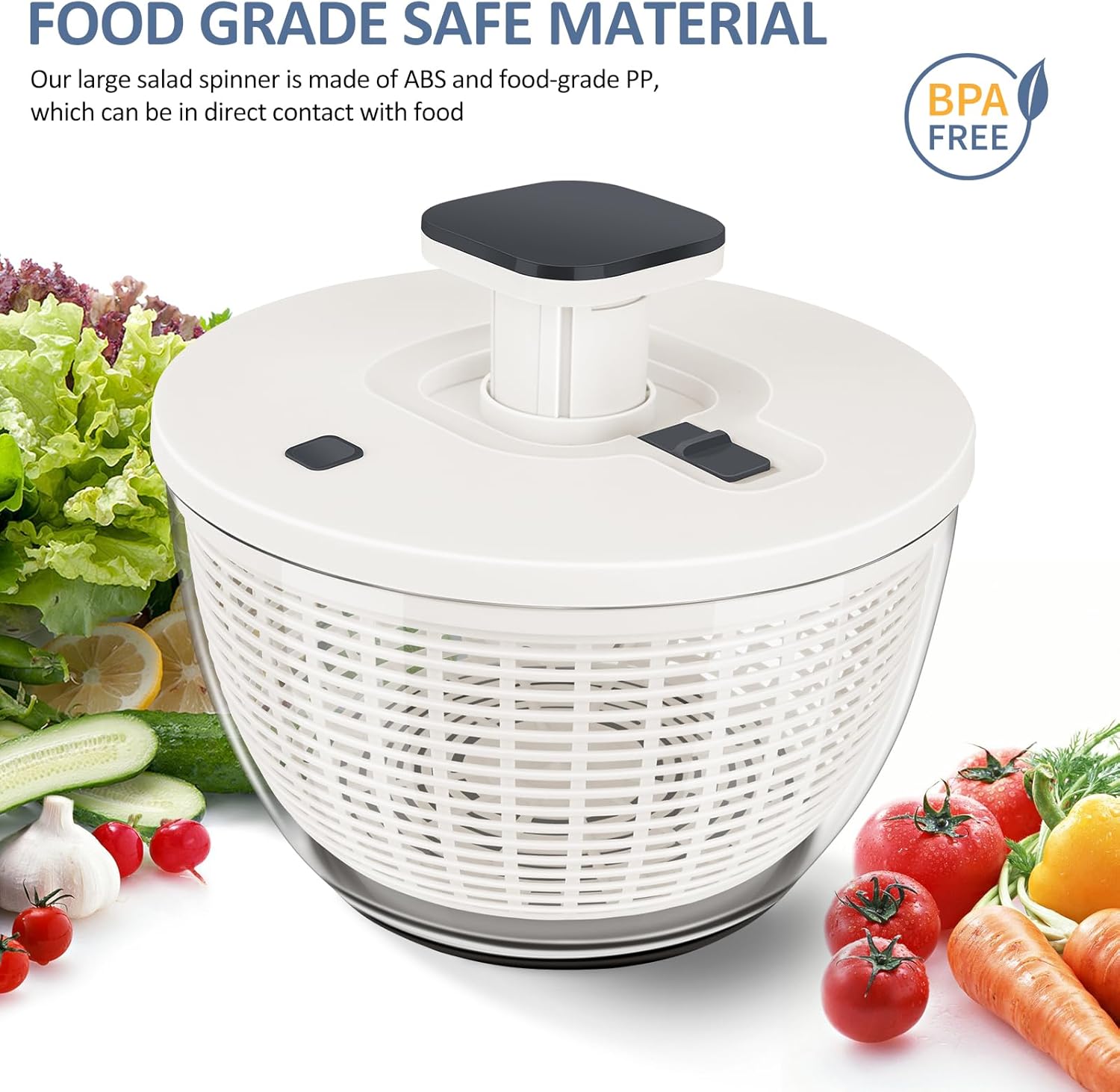 VEGTABLES SALAD SPINNER