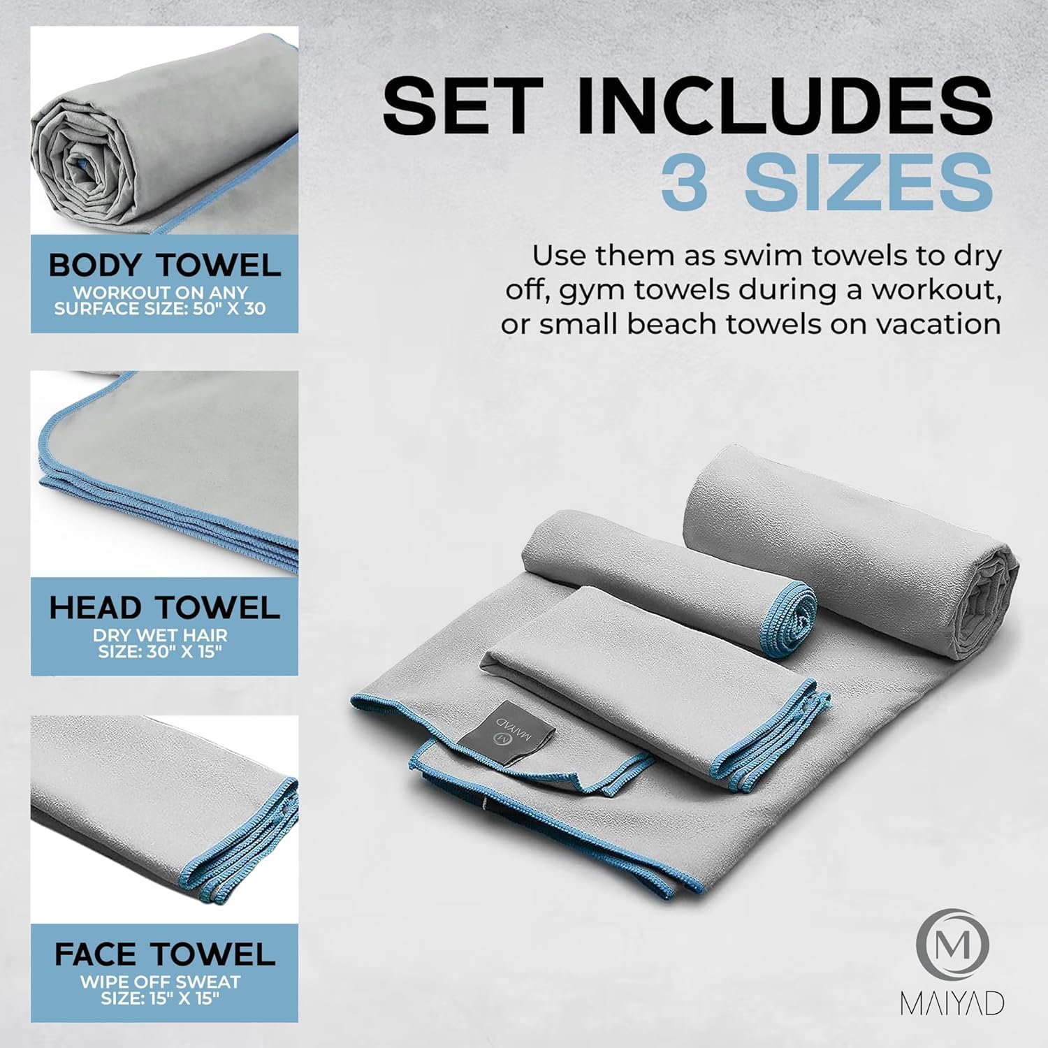 GYM TOWEL SET