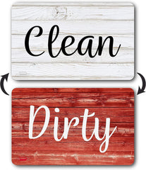 Modern Farmhouse Magnetic Dishwasher Sign – Compact & Durable