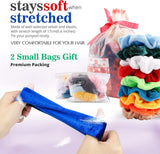 40-Pack Velvet Hair Scrunchies