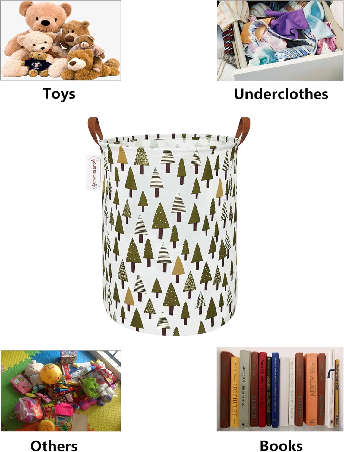 Collapsible Laundry Storage Basket