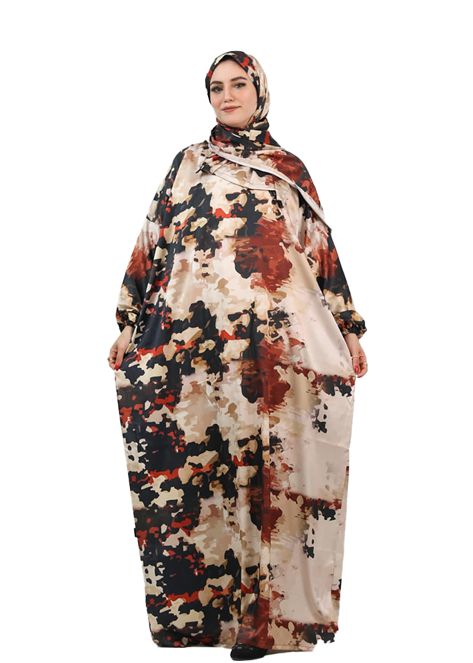 Camouflage-Patterned Esdal with Soft and Comfortable Fabric