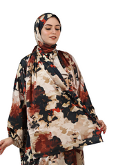 Camouflage-Patterned Esdal with Soft and Comfortable Fabric