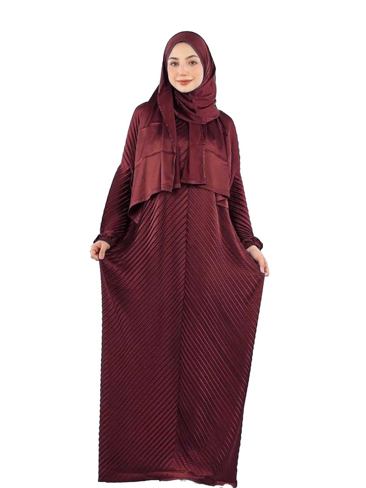 Elegant Pleated Esdal for Women | Available in Multiple Colors