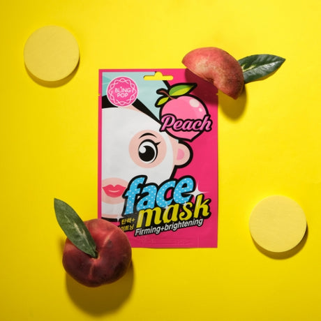 Peach Firming Face Mask
